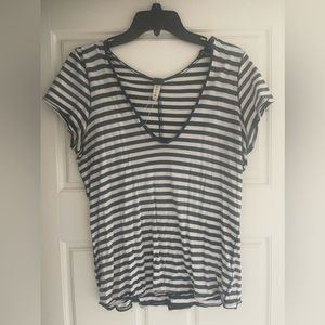Free People Stripe Tee